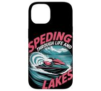 Été en Jet Ski à Travers la Vie et Les Lacs Coque pour iPhone 14