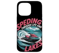 Été en Jet Ski à Travers la Vie et Les Lacs Coque pour iPhone 14 Pro Max