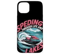 Été en Jet Ski à Travers la Vie et Les Lacs Coque pour iPhone 15 Plus