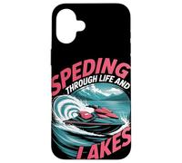 Été en Jet Ski à Travers la Vie et Les Lacs Coque pour iPhone 16 Plus