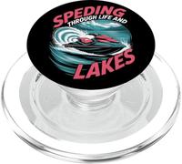 Été en Jet Ski à Travers la Vie et Les Lacs PopSockets PopGrip pour MagSafe