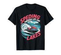 Été en Jet Ski à Travers la Vie et Les Lacs T-Shirt
