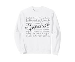 Été Esthétique Plage Vacances Vibes Soleil Sweatshirt