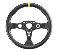 Été Housse de volant universelle pour voiture Quatre saisons 38 cm pour booster de voiture Poignée antidérapante, acajou