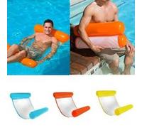 Été PVC Flottant Hamac D'eau Flotteur Chaise Longue Gonflable Lit Flottant Plage Piscine Salon Flotteur Chaise Chaise Enfants Adultes Accessoires De Piscine G