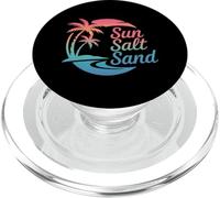 Été, Soleil, Plage, Mer. Sable De Sel De Soleil PopSockets PopGrip pour MagSafe