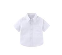 Été tout-petit garçon fille manches courtes dessin animé imprimé dinosaure T-shirt Tops Vêtements, Blanc., 5-6 ans