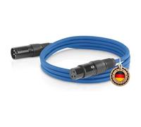 ETEC XLR Microphone Cable - 1,50 m Noir