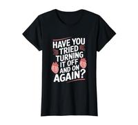 Éteignez-Le et allumez à Nouveau drôle d'infirmière cardiologue T-Shirt Graphique avec Valeur