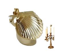 Éteignoir à bougie - Éteignoir à motif de coquillage pour éteindre les bougies - Accessoires d'éteignoir de bougie, coupe-bougie et éteignoir à mèche