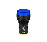 ETEK-Lampe à iode multicolore,type de test AC/DC,110V,48V et 24V,signal lumineux pilote,lampe à montage sur panneau,EKLD,22mm -DKS-B-110