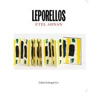 Etel Adnan Leporellos - Etel Adnan - Galerie Lelong - relié - Beau livre