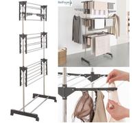 Etendoir A Linge- 3 Niveaux - GRIS BELFOYER®