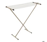 Étendoir à linge accrochable Sahana pont 6 m pliable beige - 5 five simply smart
