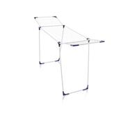 Etendoir a linge Classic 180 Solid 81621, séchoir a linge compact avec 18m d'étendage et 4 supports pour cintres, blanc