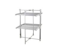 Etendoir à linge électrique chauffant avec housse - 24 tubes en aluminium, 220 W, capacité de charge 20 kg