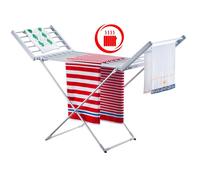 Adler Europe – Étendoir à linge électrique AD 7821 – Pliable, séchage rapide, blanc