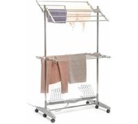 Étendoir à Linge Électrique Pliable avec Flux d’Air Naturel Dryllon InnovaGoods 24 W 12 Barres
