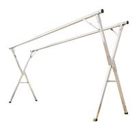 Étendoir à Linge, étendoir à Linge en Acier Inoxydable amélioré, étendoir à Linge Pliable et Robuste, Solution de Rangement pour vêtements d'intérieur et d'extérieur Pliable de 2 m