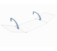 Étendoir à Linge Gimi Modèle poggiolo Brezza Cm 200 Blanc Acier Inox Résine