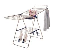 Étendoir à linge inox avec porte cintres