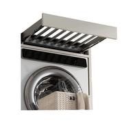 Étendoir À Linge Invisible À 8-10 Barres,à Installer Au-Dessus La Machine À Laver,avec Compartiment Dissimulé Les Pantalons,Largeur Réglable,capacité Charge 35kg(66.4-71.4cm)