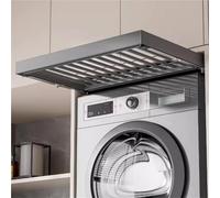Étendoir à linge invisible pour économiser de l'espace - Extensible - Pour pantalon - Panier coulissant intégré (61,4 à 66,4 cm)