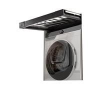 Étendoir À Linge Invisible, Support Coulissant for Tiroir Rétractable, Porte-Pantalons Coulissant en Alliage D'aluminium, Gain De Place(85-120cm)