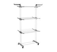 étendoir à Linge Large Foldable Plastic Clothes Drying Rack