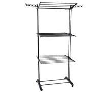 étendoir à Linge Large Foldable Plastic Clothes Drying Rack