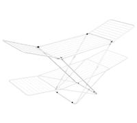 Étendoir à Linge Marque Gimi Modèle Top Plastifié avec Rallonge Blanc