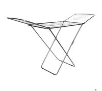 5 five simply smart 5Five - Étendoir à Linge Pliant Pont 18 m - Séchoir avec Structure Métal Légère et Robuste - Lignes Fines, Système de Blocage Sécurisé, Séchage Efficace