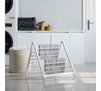 Étendoir à linge pour baignoire Extensible 53-90 cm Aluminium