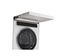 Étendoir à linge rétractable au-dessus de la machine à laver - Étendoir à linge invisible pour économiser de l'espace - Convient pour 48 x 56-61 cm (couleur 1)