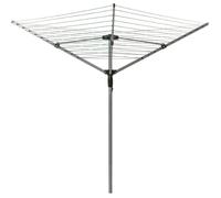 Etendoir à linge rotatif à 4 bras, Séchoir de jardin permanent avec 40 m d'espace de séchage