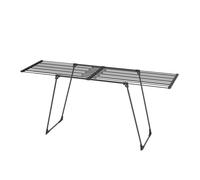 Étendoir Extensible Wasophoogte - Noir - 20m - Pliable - Réglable 115-200 cm - Lino