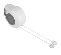 Etendoir Linge Extensible Exterieur, Fil Linge Retractable, Corde à Linge Extensible avec Double Corde Réglable pour Balcon, Jardin, Intérieur et Extérieur, Longueur de