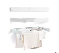 Étendoir mural pliable extensible rétractable Dryva 100 InnovaGoods FIL A LINGE - TANCARVILLE - ETENDOIR - SAC DE SECHAGE