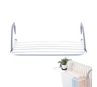Étendoir pour radiateur - Grille sèche pliable | Crochet suspendu de balcon | Support pour vêtements pliable sur rebord de fenêtre, porte-serviettes économiseur d'espace en fer, grande capacité de