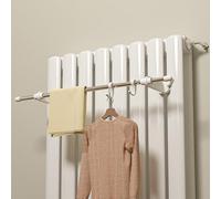 Étendoir rétractable pour linge et serviettes, résistant à la chaleur jusqu'à 120 °C, solution peu encombrante pour salon, chambre à coucher, couloir