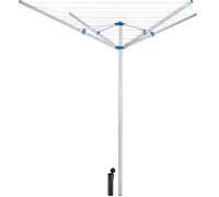 ETENDOIR - TECTAKE - Étendoir à linge Pivotable et réglable en hauteur Poignées pliables - Gris