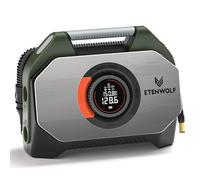 ETENWOLF VORTEX S7 38400mAh Gonfleur Pneus Voiture Sans Fil 11,03Bar | compresseur portatif pour véhicules lourds et voitures - Cycle continu 100% et double cylindre pour une performance durable