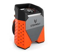ETENWOLF ZEPHYR S3-7800mAh Compresseur à Air Portatif,160 PSI/11,03 Bar Pompe à Air Électrique Pour Voiture, Moto, Vélo, Ballons,Gonflage Rapide en 1 Minute et Lumières LED, Banque D'alimentation USB