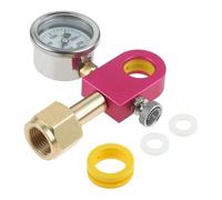 ETERMETA CGA320 Adaptateur de recharge de CO2 avec manomètre, adaptateur de gazéificateur de soude à connexion rapide, compatible avec les bouteilles de soda DUO, Terra & Art (réservoirs de CO2 rose