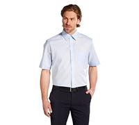 Eterna Chemise à Manches Courtes Comfort FIT Popeline uni