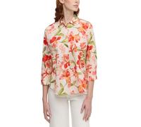 ETERNA Femme Chemisier en Coton Regular FIT 3/4 Rouge 36_D_3/4