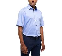 Eterna Half Sleeve Shirt Comfort FIT Pinpoint Light Blue UNI, Chemise,