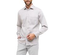ETERNA Homme Chemise en Coton Modern FIT 1/1 Taupe 48_H_1/1