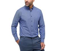 ETERNA Homme Chemise en Popeline Modern FIT 1/1 Bleu foncé 42_H_1/1