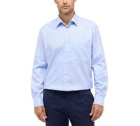 ETERNA Male Chemise structuré Comfort FIT 42_H_1/1, 1/1, Bleu Clair